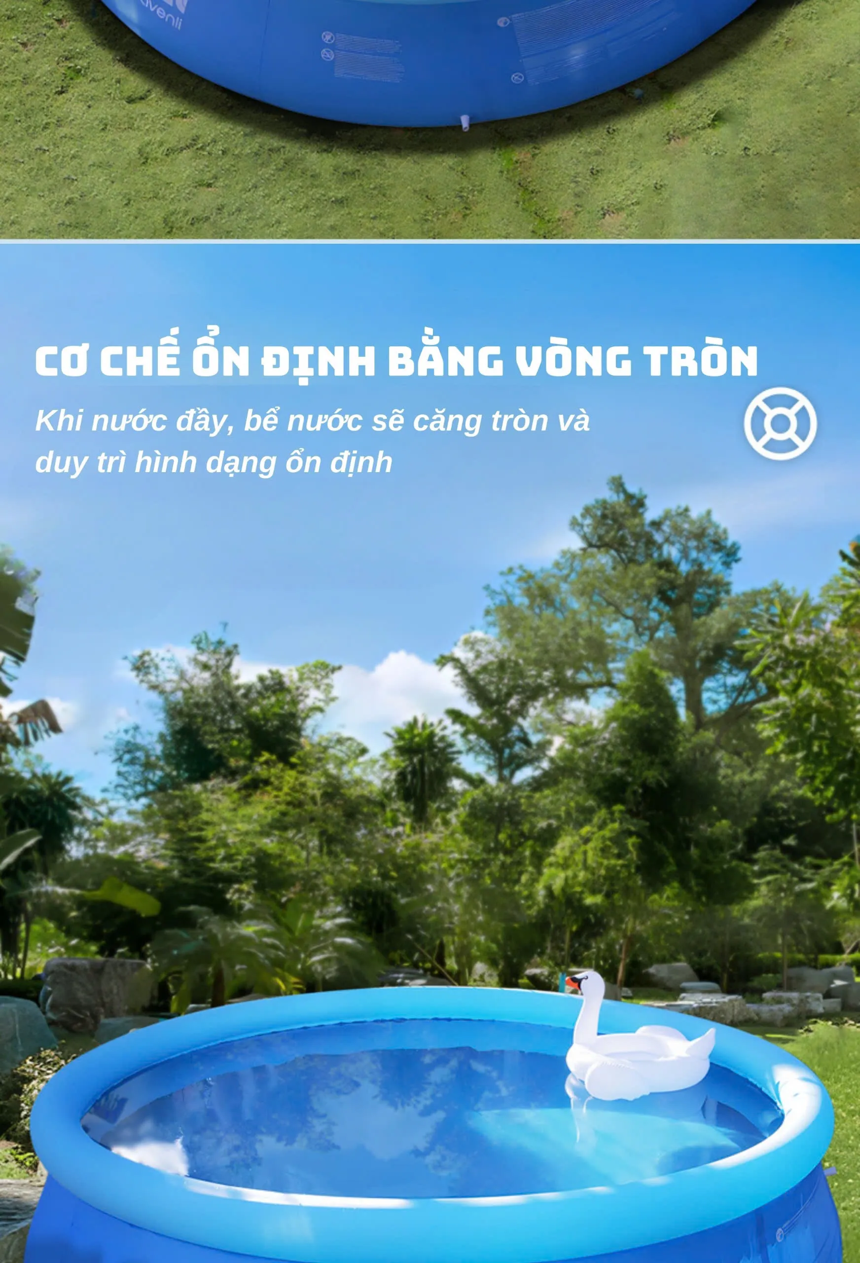 Người lớn đang tập bơi trong bể bơi trong nhà