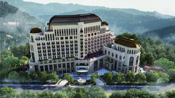 Kiến trúc Pháp cổ điển ấn tượng của Hotel de l’Amour Tam Đảo