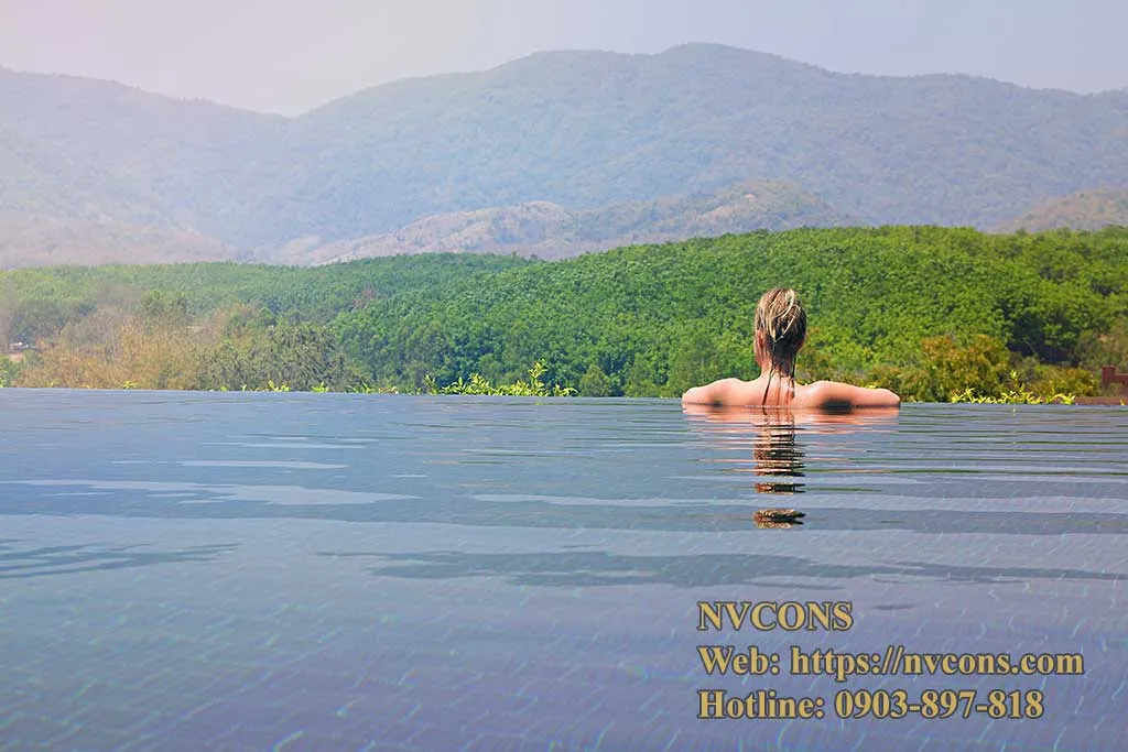 Công ty thi công bể bơi chân mây