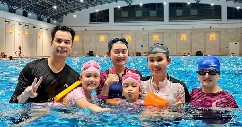 Đội ngũ huấn luyện viên chuyên nghiệp và tận tâm tại Trung tâm Goswim Hà Nội