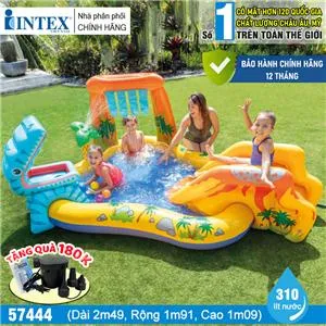 Bể bơi phao có cầu trượt INTEX 57444