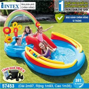 Bể bơi phao có cầu trượt INTEX 57453