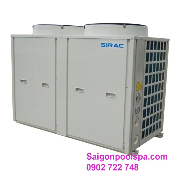máy làm nóng nước hồ bơi sirac