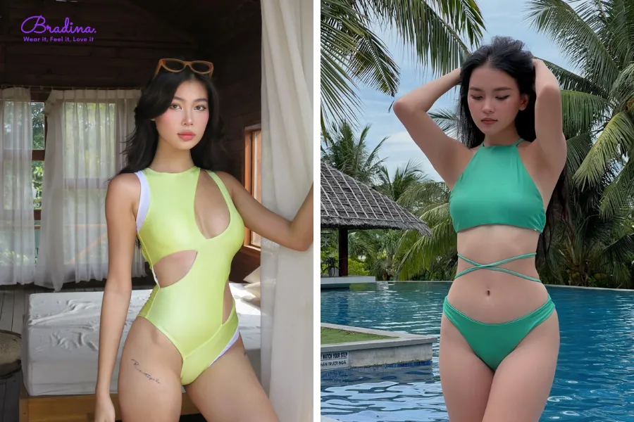 Bold Bikini Swimwear mang đến vẻ ngoài năng động với những tông màu nhiệt đới rực rỡ