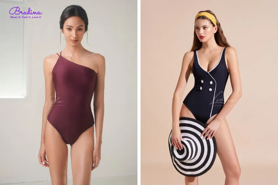 Đồ bơi Loélia tái hiện phong cách cổ điển giúp phái đẹp trông sang trọng và quý phái