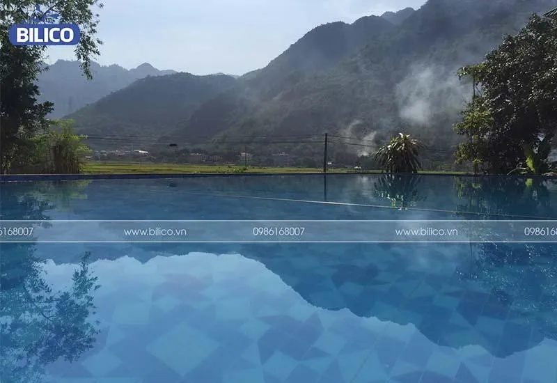 Bể bơi 4 mùa nhà anh Toàn – Đà Nẵng