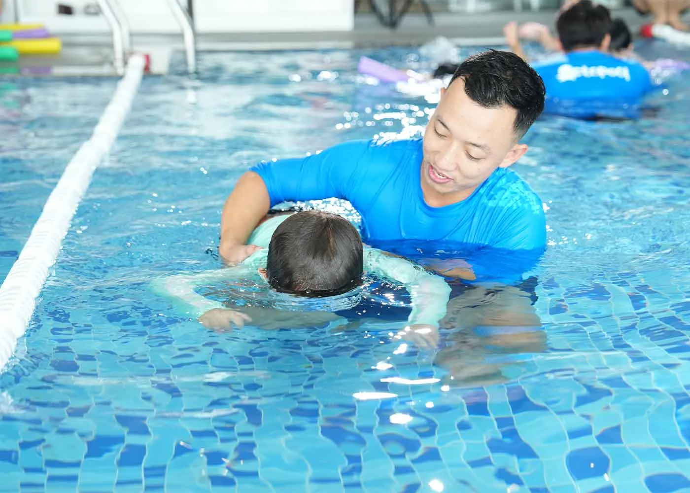 Chương trình học bơi cho bé tại Octopool