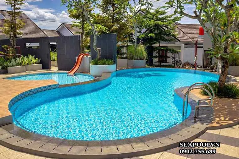Giải pháp xây dựng hồ bơi tại nhà giúp không gian sống thêm sang trọng