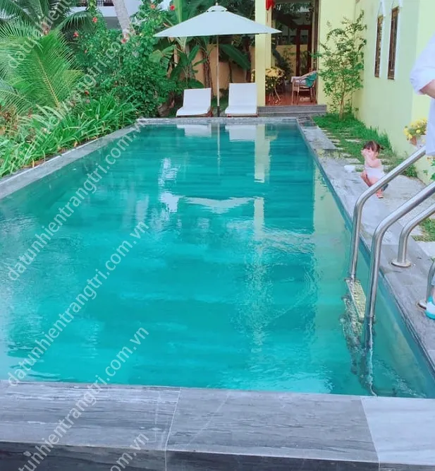 Cận cảnh vẻ đẹp của đá sọc dưa với các đường vân tinh tế và đẳng cấp