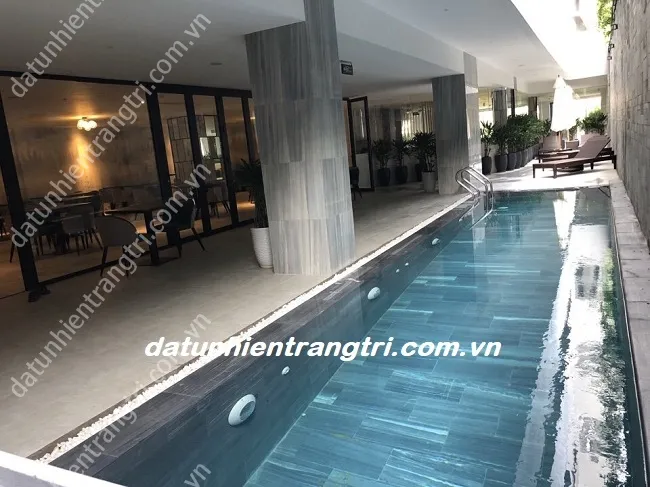 Allintitle: đá sọc dưa bể bơi giúp không gian khách sạn trở nên sang trọng hơn