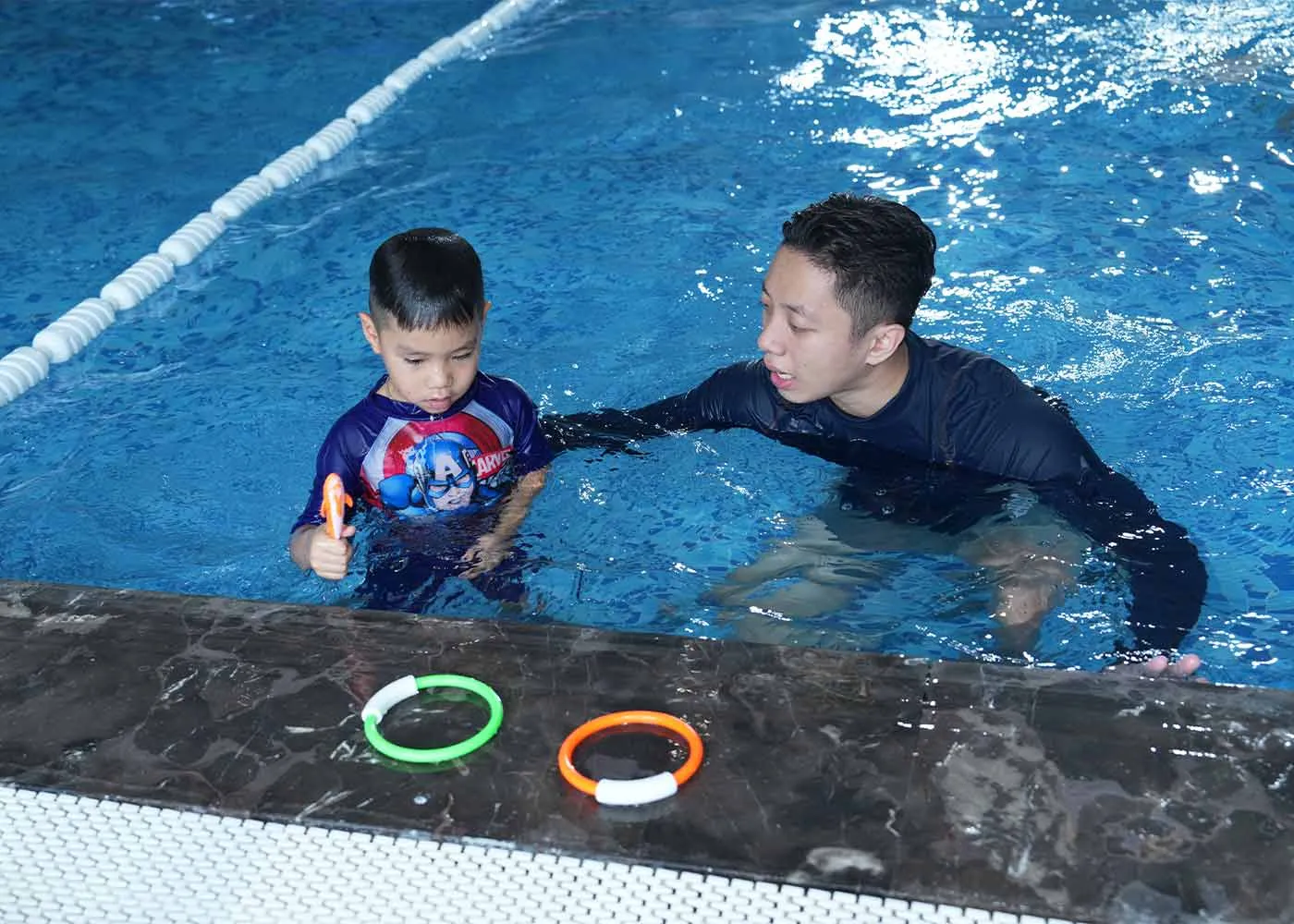 Dạy bơi cho trẻ em 1