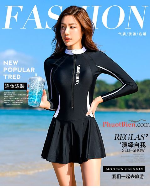 Đồ Bơi Dài Tay Nữ Chống Nắng Và Thời Trang Tắm Biển 2026