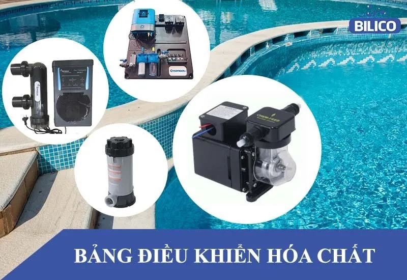 Hệ thống bảng điều khiển và châm hóa chất tự động thông minh