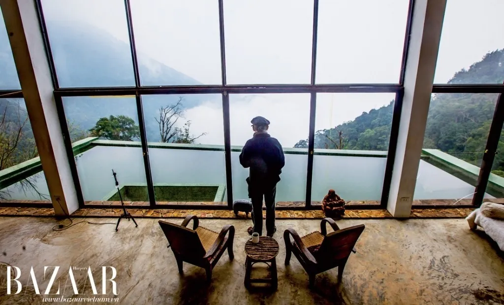 Không gian xanh mát và kiến trúc độc đáo tại biệt thự Nguyễn Quý Đức