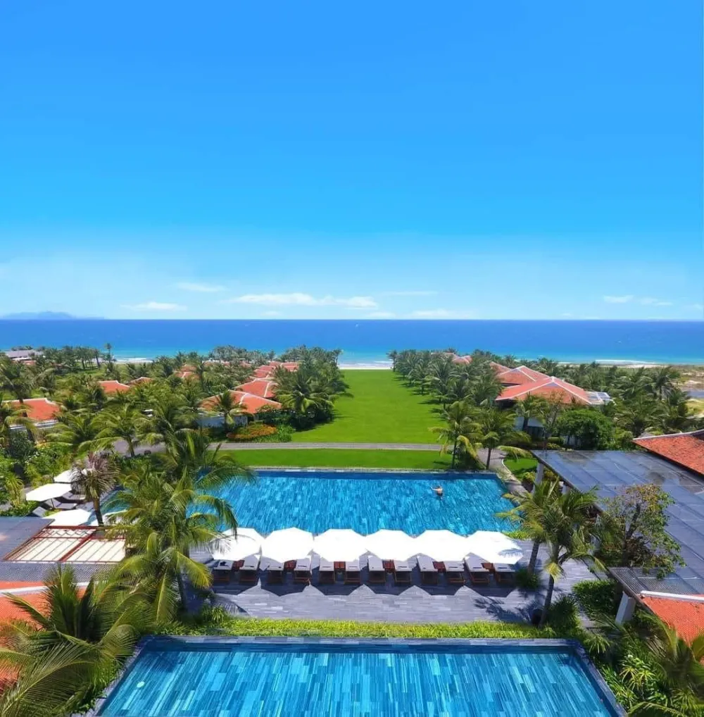 khách sạn có hồ bơi vô cực ở nha trang tại The Anam Cam Ranh