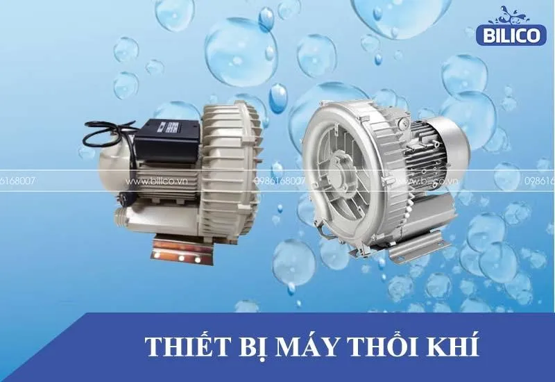 Máy thổi khí chuyên dụng tạo áp lực cho hệ thống massage hồ bơi
