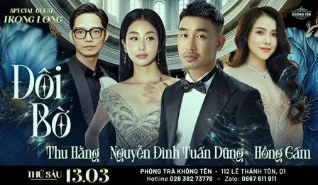 Poster Đôi Bờ với Nguyễn Đình Tuấn Dũng, Thu Hằng, Hồng Gấm ngày 13/03/2026