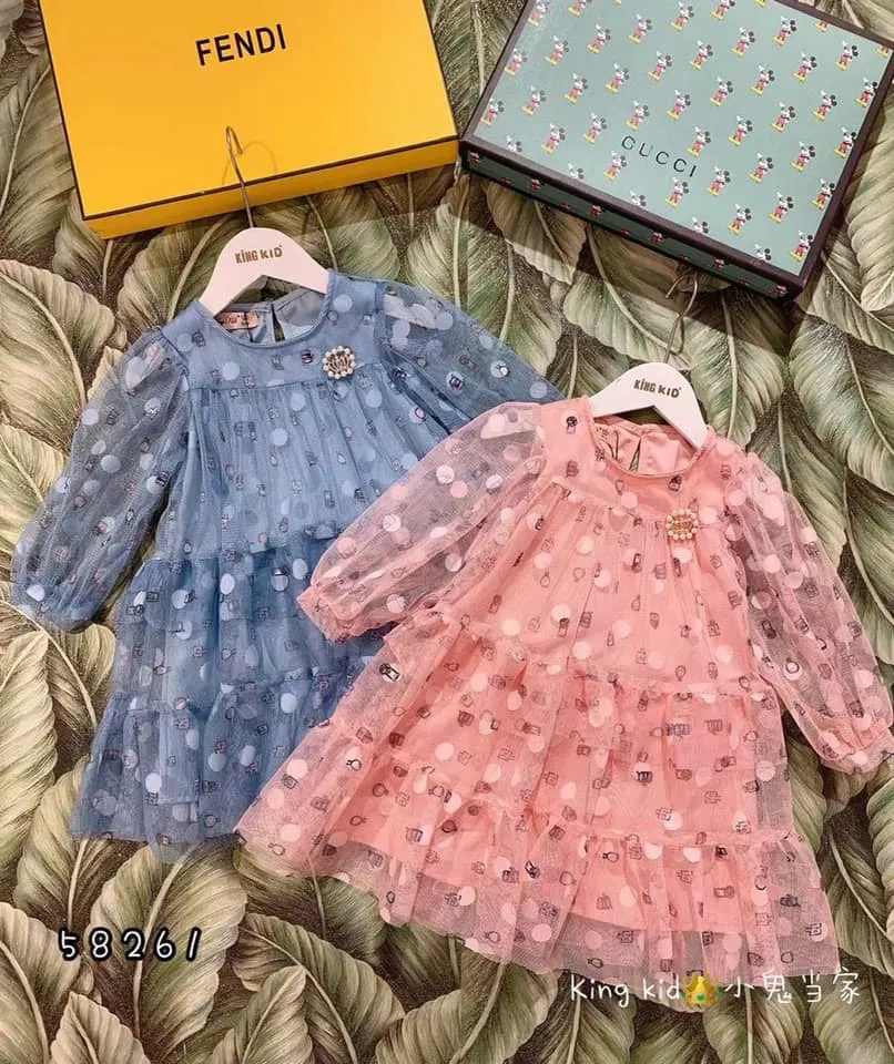 Bộ đồ bé gái họa tiết hoa nhí tại Quỳnh Baby