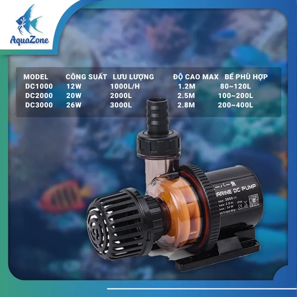 Máy bơm Marine DC Pump siêu yên tĩnh