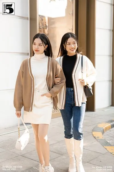 Đón chào các dịp lễ bằng những item cardigan đẹp mắt