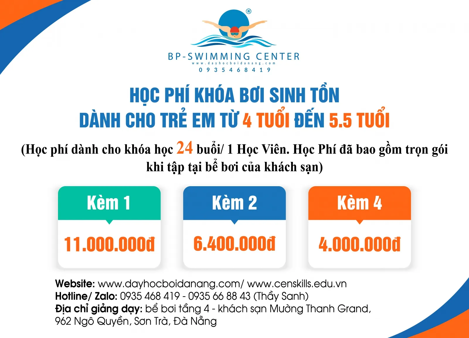Học phí tập khóa cơ bản ban đầu - tập ngắn hạn