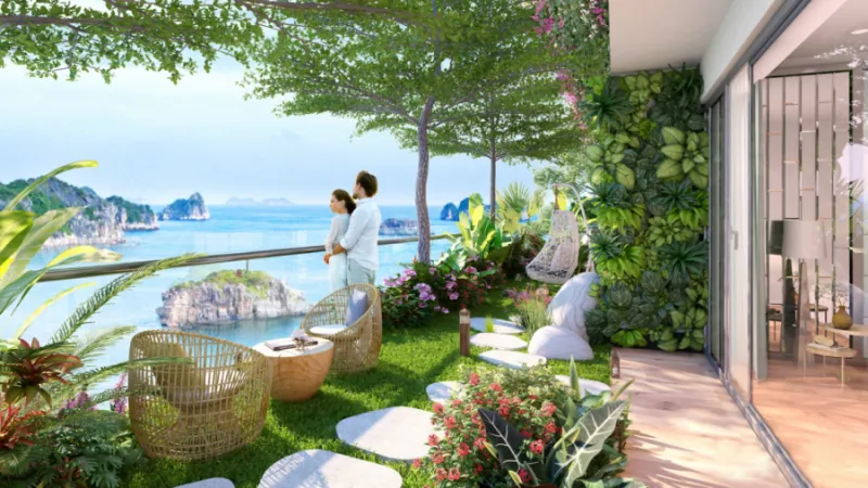 Khu nghỉ dưỡng Flamingo Đại Lải với cảnh quan xanh mát