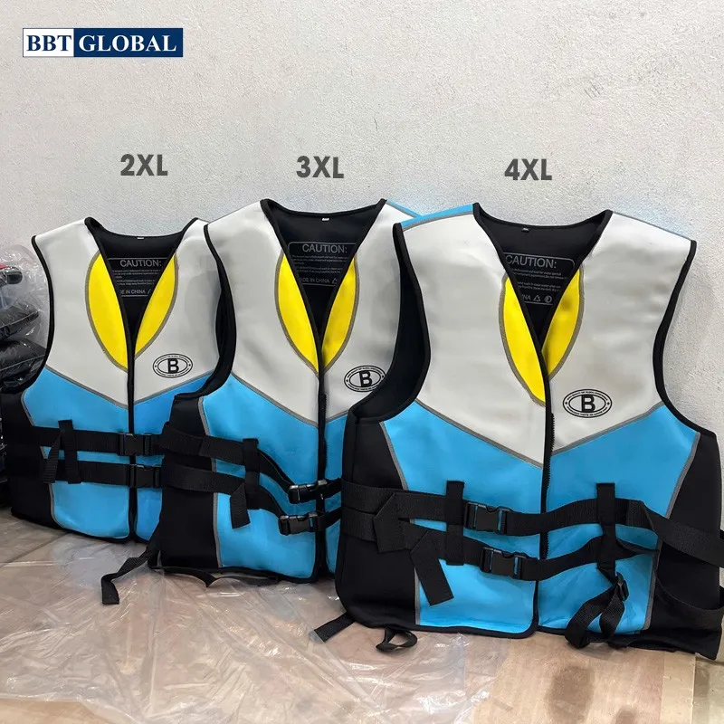 Áo phao bơi cao cấp APCS cho người lớn với chất liệu neoprene chống thấm và lớp xốp EPE tạo độ nổi