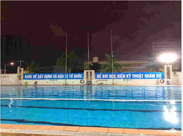Bể bơi Học Viện Kỹ Thuật Quân Sự