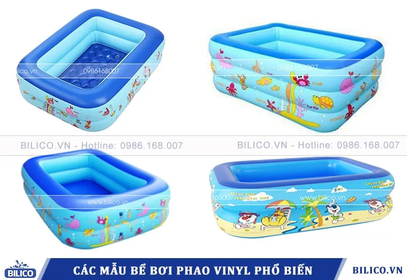 Các mẫu bể bơi phao vinyl chất lượng