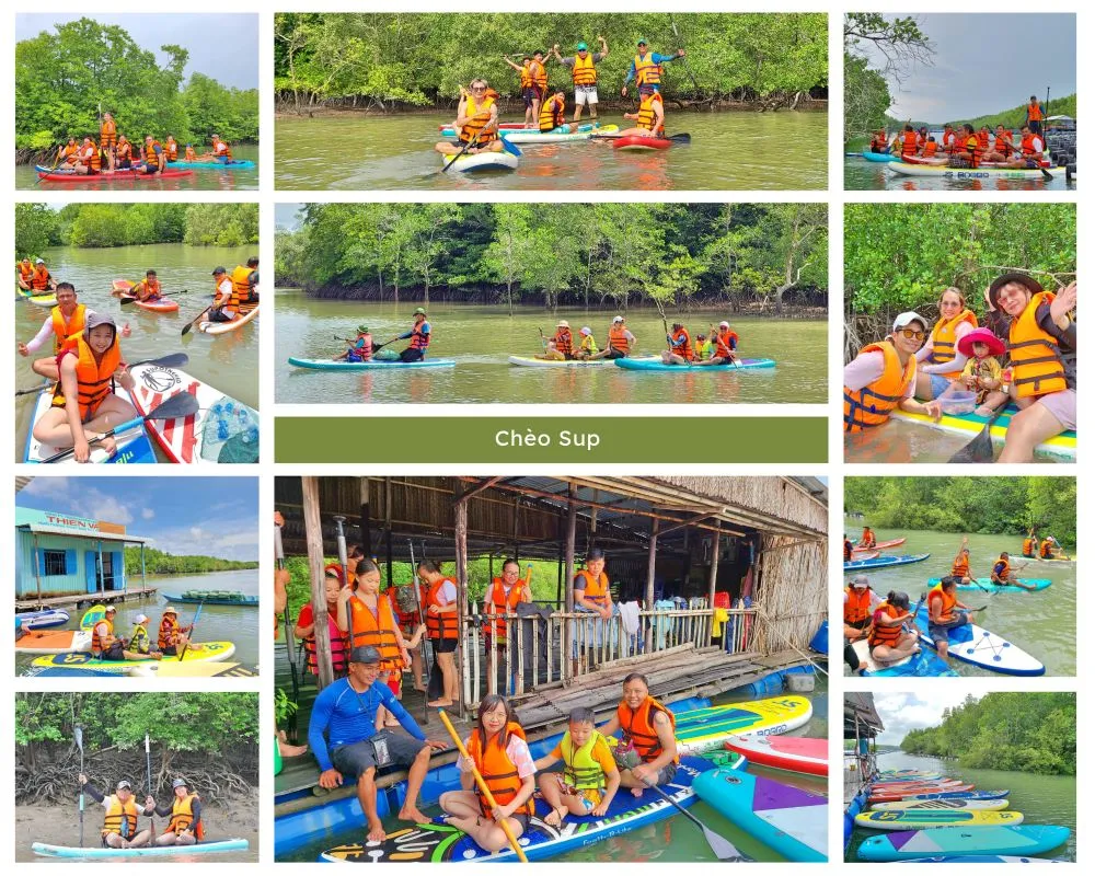 Chèo SUP Cần Giờ