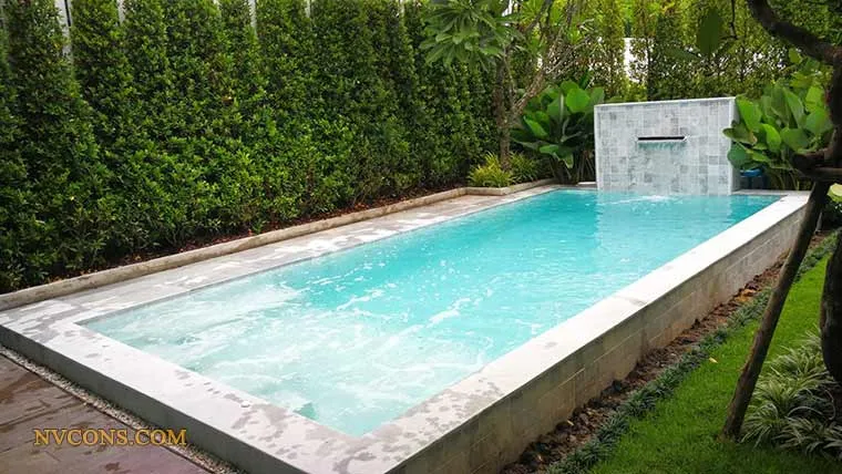 Chi phí thi công hồ bơi