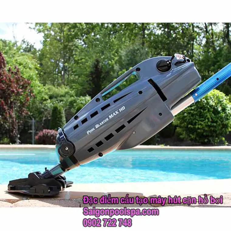 Cấu tạo máy hút cặn hồ bơi