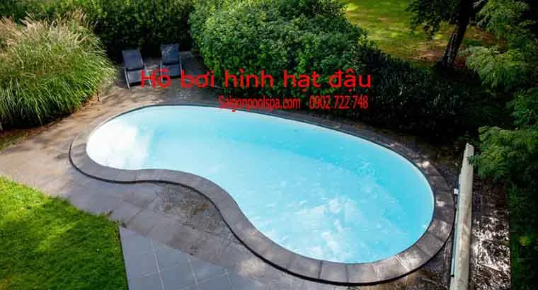 Hồ bơi hình hạt đậu