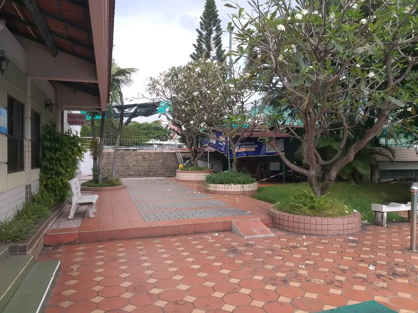 Hồ bơi Vân Đồn 2 có khu vực tắm riêng