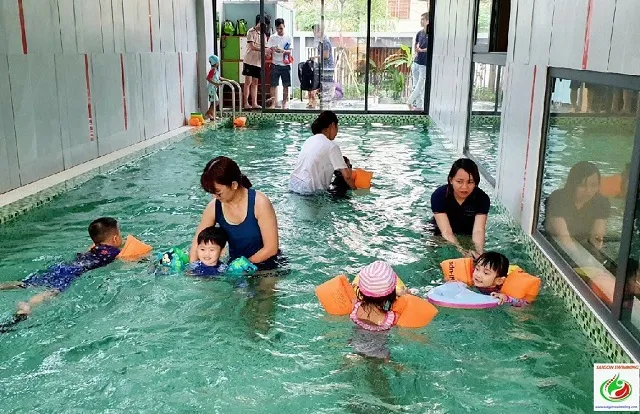 Lớp học bơi cơ bản dành cho trẻ em tại Quận Thủ Đức