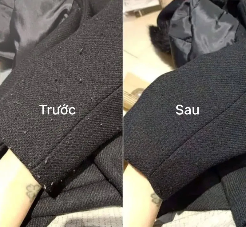 Người dùng hài lòng với máy cắt xù lông quần áo Lumias C1