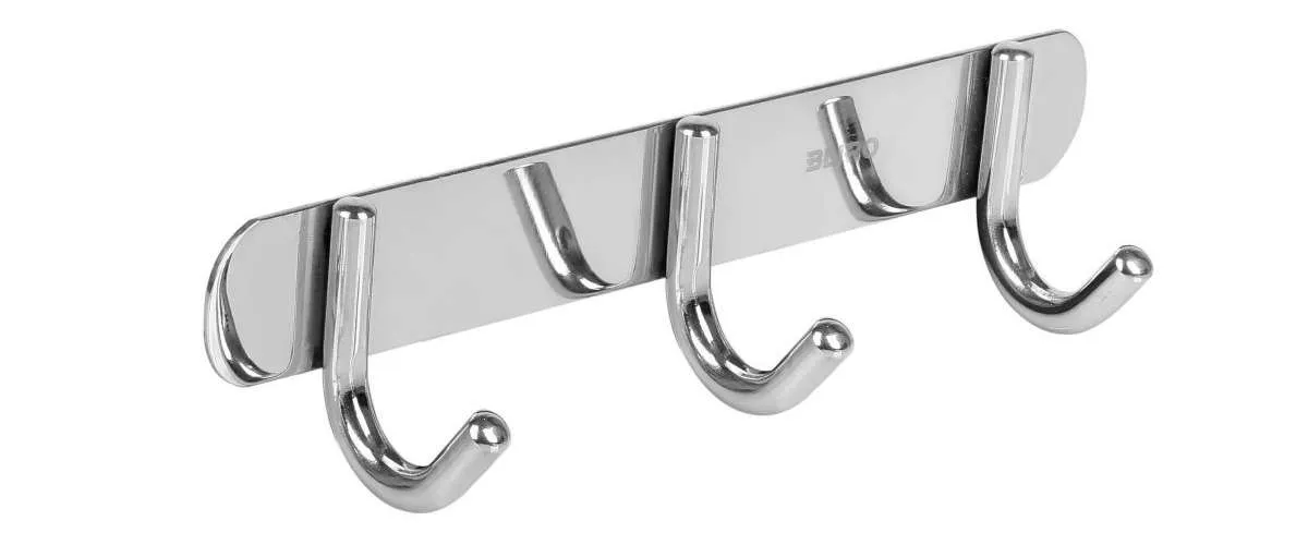 Móc treo quần áo inox bền bỉ, sáng bóng