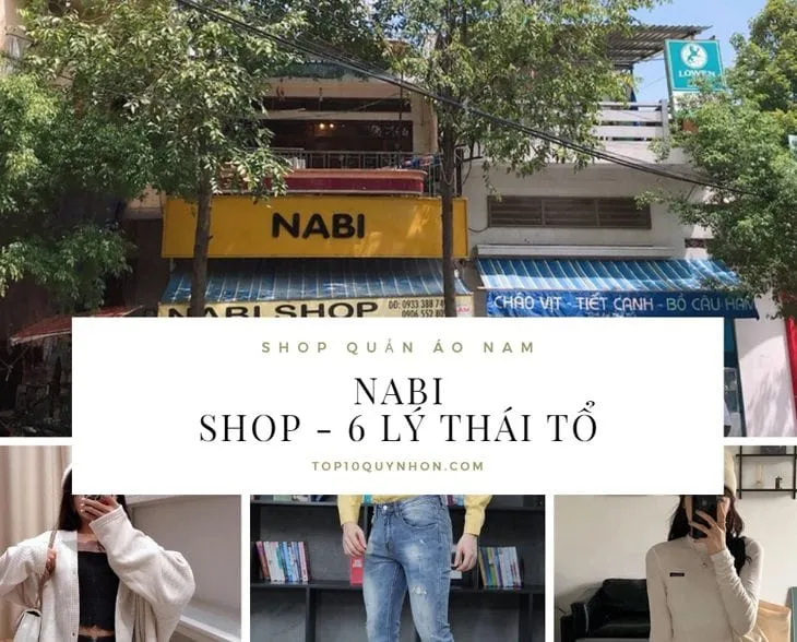 Nabi Shop — thời trang nam và nữ với nhiều phong cách đẹp