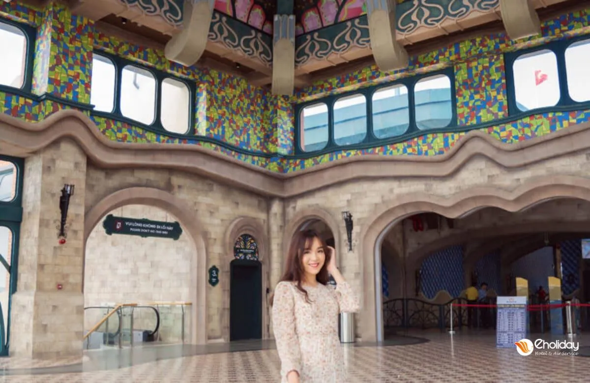 Nhà ga Vân Sơn với kiến trúc độc đáo