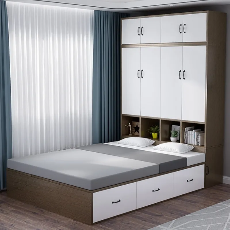 Giường kèm tủ quần áo thông minh