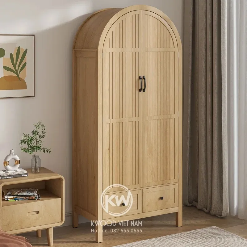 Công ty thiết kế tủ quần áo cho phòng ngủ nhỏ uy tín - Kwood Việt Nam