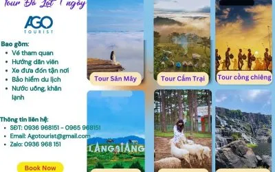 Biểu diễn cồng chiêng tại Langbiang với lửa trại và người dân tộc K'Ho