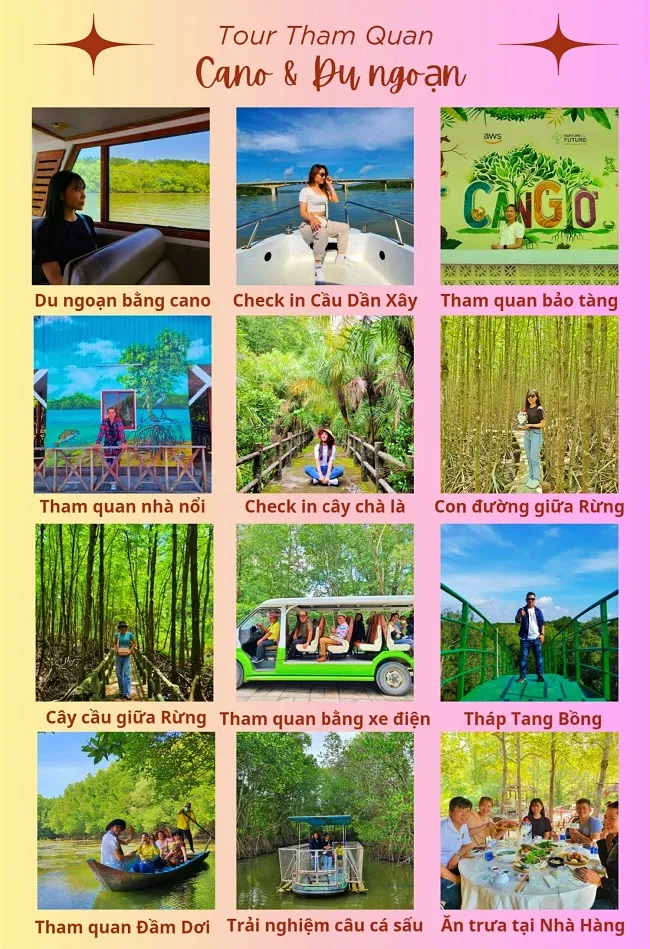 Tour du lịch Vàm Sát Cần Giờ